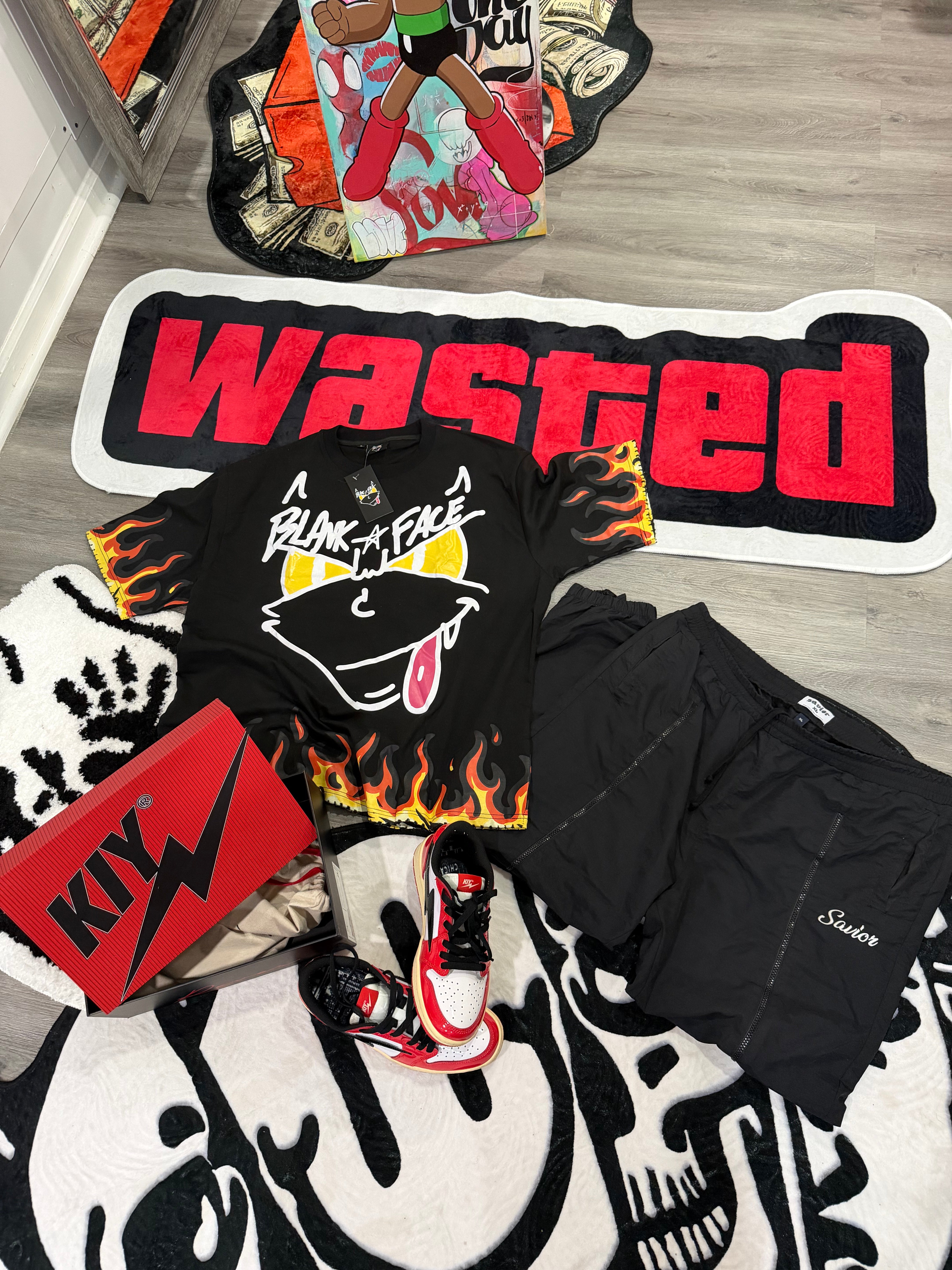 The "Mascot" Tee in Onyx